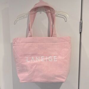 Sale! Rare & Huge! LANEIGE Baby Pink Oversized Tote Bag